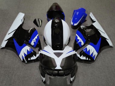 2002-2005 Blauer Hai ZX12R Motorrad Verkleidungen