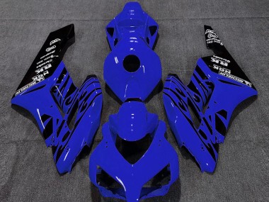 2004-2005 Blau Glänzend Flame CBR1000RR Motorrad Verkleidungen
