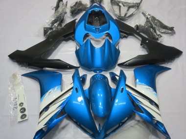 2004-2006 Hellblau & Weiß R1 Motorrad Verkleidungen