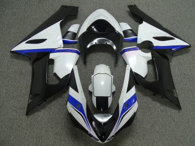 2005-2006 Blauweiß & Schwarz ZX6R Motorrad Verkleidungen