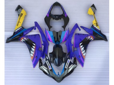 2007-2008 Blauer Hai R1 Motorrad Verkleidungen