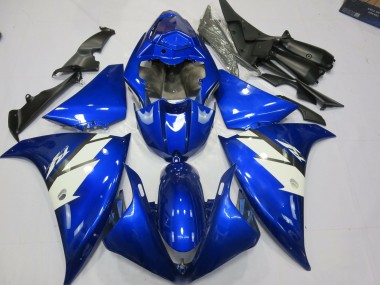 2012-2014 Blau & Weiß R1 Motorrad Verkleidungen