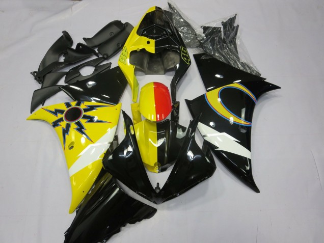 2012-2014 Glänzend Weiß R1 Motorrad Verkleidungen